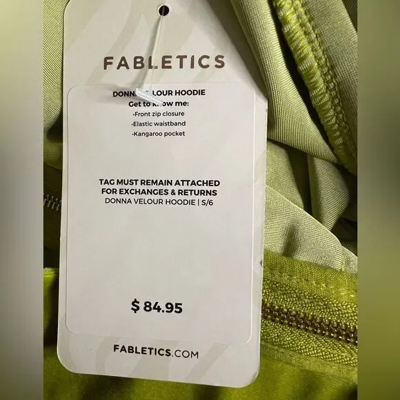Fabletics Donna Velour Hoodie - Picture 9 of 12